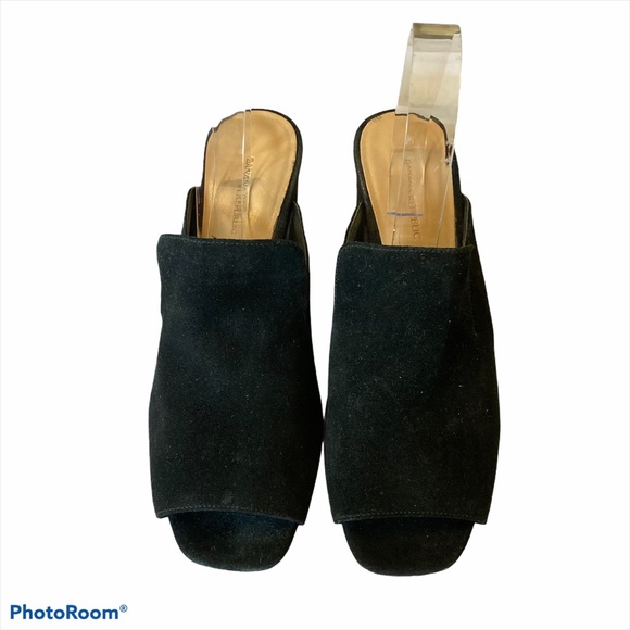 Banana Republic block heel mules sz 9.5 medium - Picture 9 of 9
